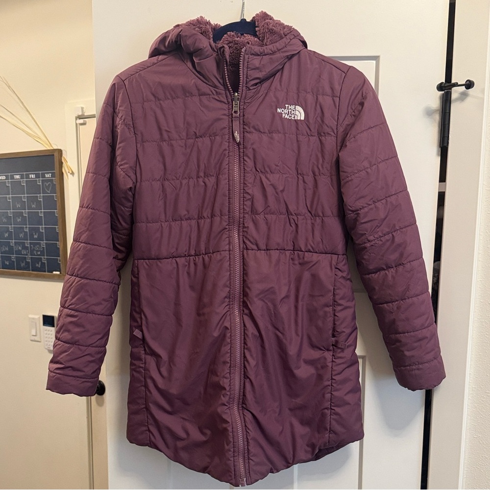 The North Face
Big Girls Reversible Mossbud Swirl Parka